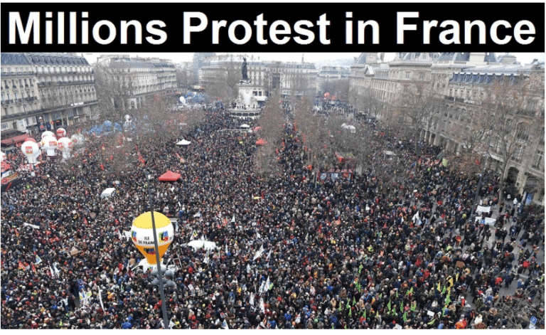Millions of People Worldwide Take to the Streets to Protest Against Tyranny.