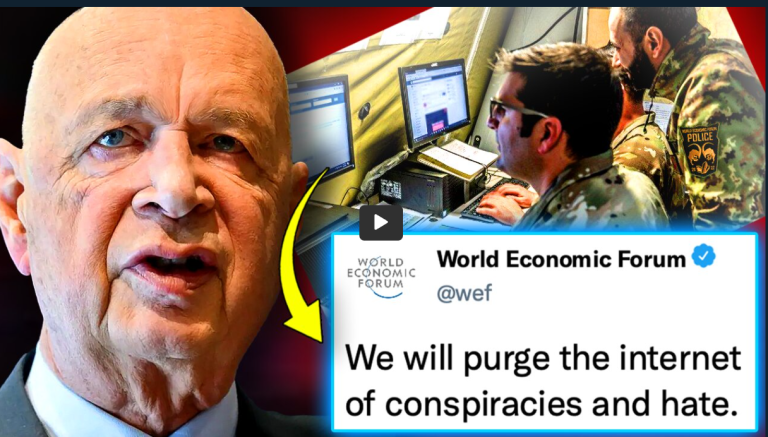 Klaus Schwab ansetter millioner av ‘informasjonskrigere’ for å ‘ta kontroll over Internett.’