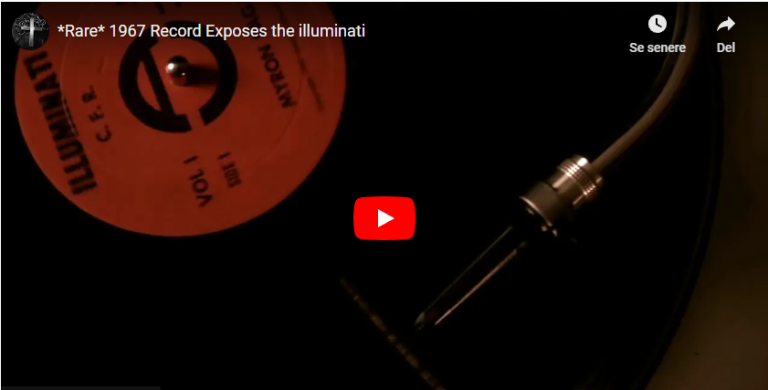 *Rare* 1967 Record Exposes the illuminati.