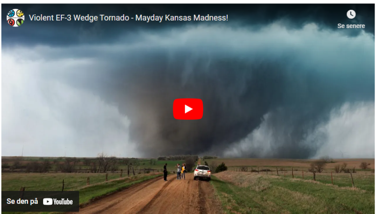 Violent EF-3 Wedge Tornado – Mayday Kansas Madness!