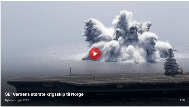 Flåtebesøket: − Svært dårlig forhold mellom Norge og Russland….takket være en puppet av en nordmann(RED).