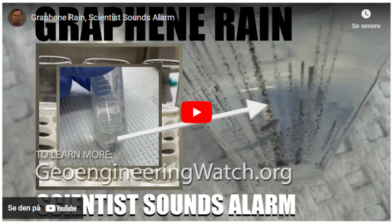 Graphene Rain, Scientist Sounds Alarm.