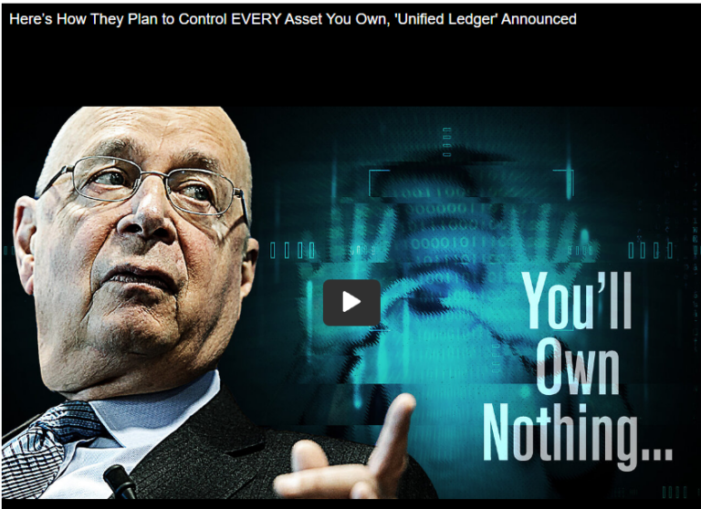 WARNING: Klaus Schwab & the WEF Want to Control Your Life.