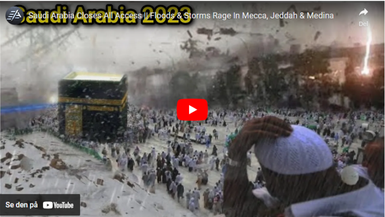 Saudi Arabia Closes All Access || Floods & Storms Rage In Mecca, Jeddah & Medina. HVOR er norsk media??