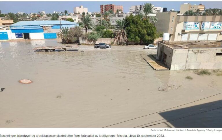 Mer enn 5000 antatt døde i Libya etter at ‘ katastrofal ’ flom bryter dammer og feier hjem