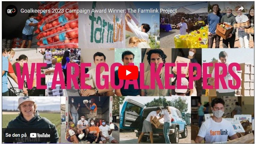 Goalkeepers 2023 Campaign Award Winner: The Farmlink Project