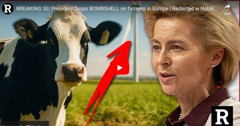 BREAKING: EU President Drops BOMBSHELL on farmers in Europe | Redacted w Natali and Clayton Morris  23.09 2023