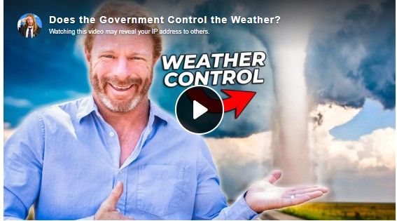 Does the Government Control the Weather?