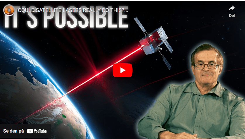 COULD SATELLITE LASERS REALLY DO THIS?...