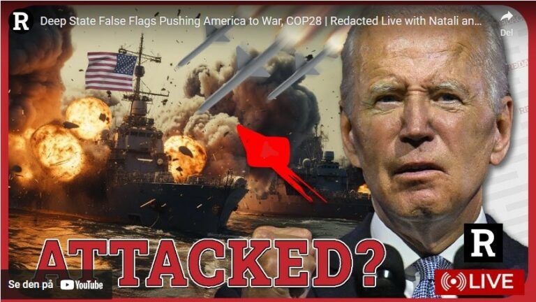 Deep State False Flags Pushing America to War, COP28 | Redacted Live with Natali and Clayton Morris.
