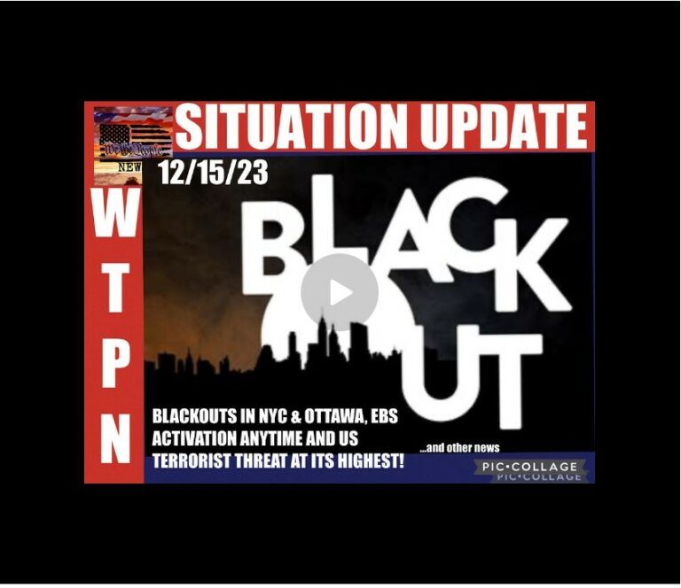 WTPN SITUATION UPDATE 12/15/23