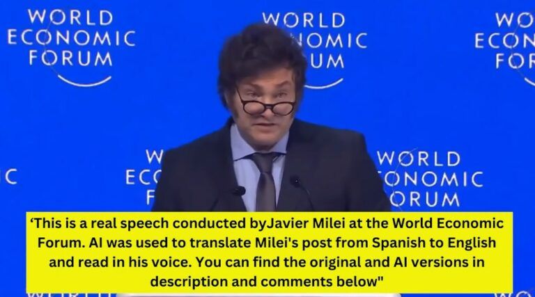 Javier Milei har nettopp satt World Economic Forum ut av spill!