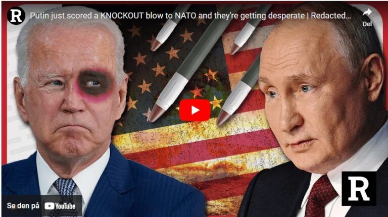 Putin just scored a KNOCKOUT blow to NATO and they’re getting desperate | Redacted w Clayton Morris.