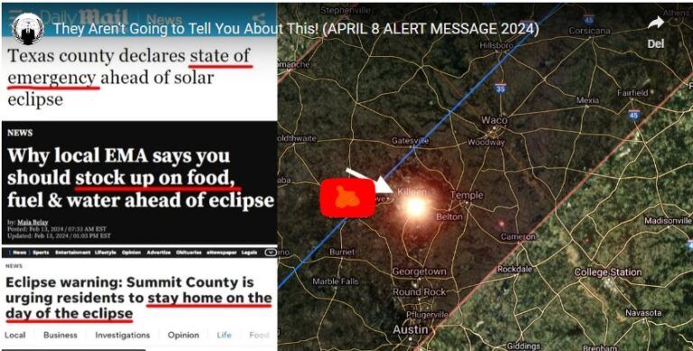 They Aren’t Going to Tell You About This! (APRIL 8 ALERT MESSAGE 2024).
