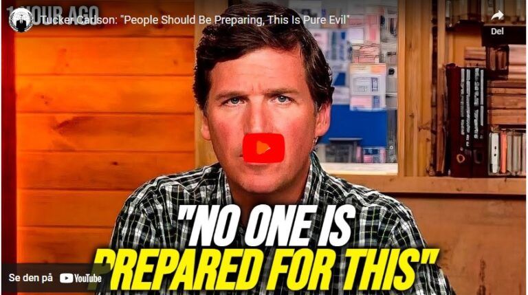 Tucker Carlson: “People Should Be Preparing, This Is Pure Evil”