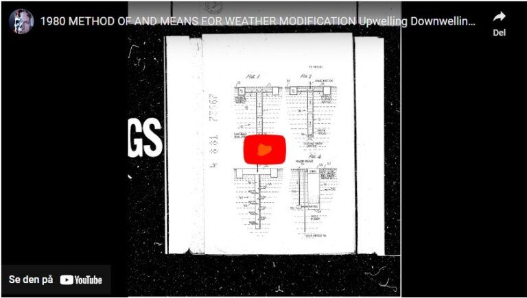 1980 METHOD OF AND MEANS FOR WEATHER MODIFICATION Upwelling Downwelling Ocean Pump Water.