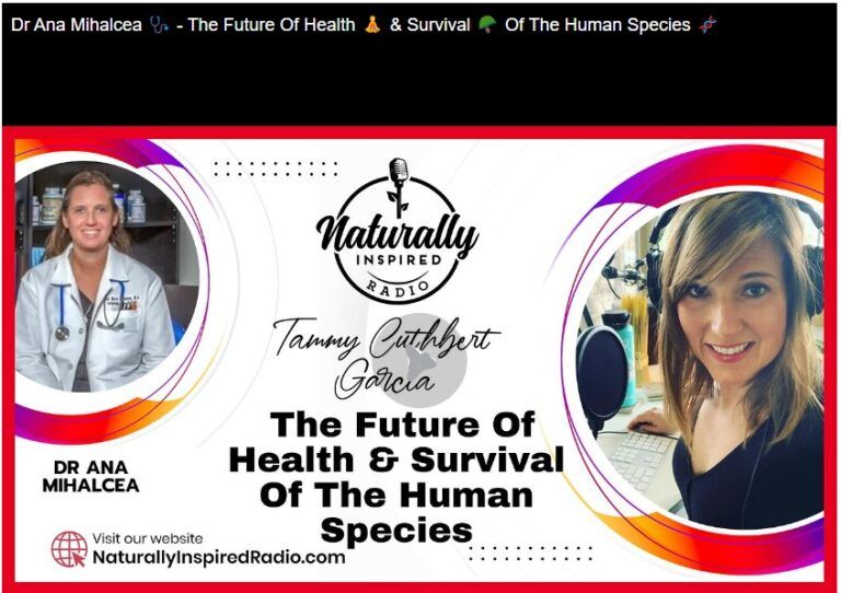 Dr Ana Mihalcea 🩺 – The Future Of Health 🧘 & Survival 🪖 Of The Human Species 